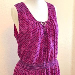 Gap Dress Pink Pattern